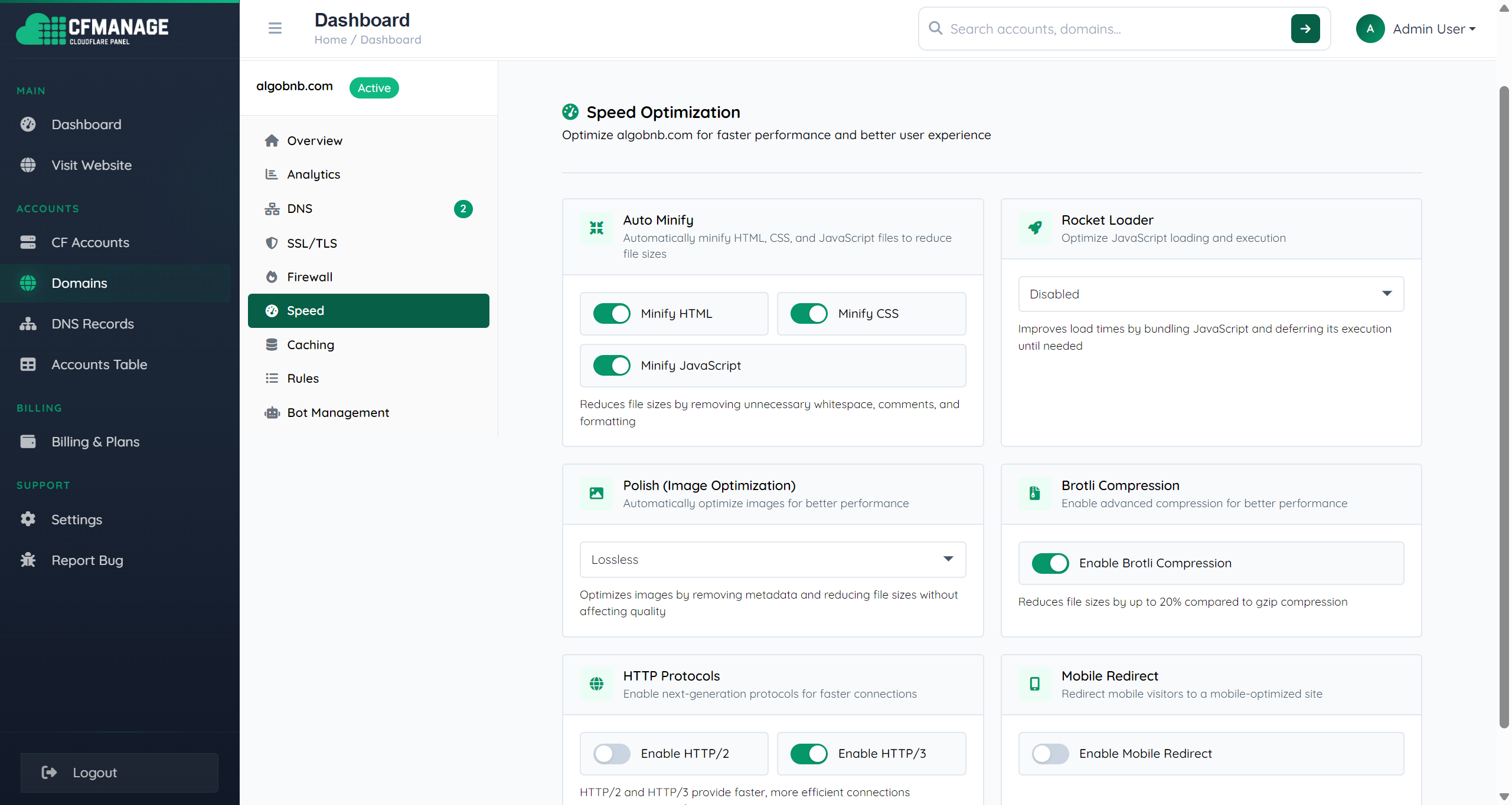 Dashboard Page 3